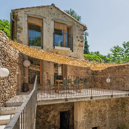 Ancien Moulin Accès Privé Rivière - St Jean Du Gard- Cevennes Ferienhaus *